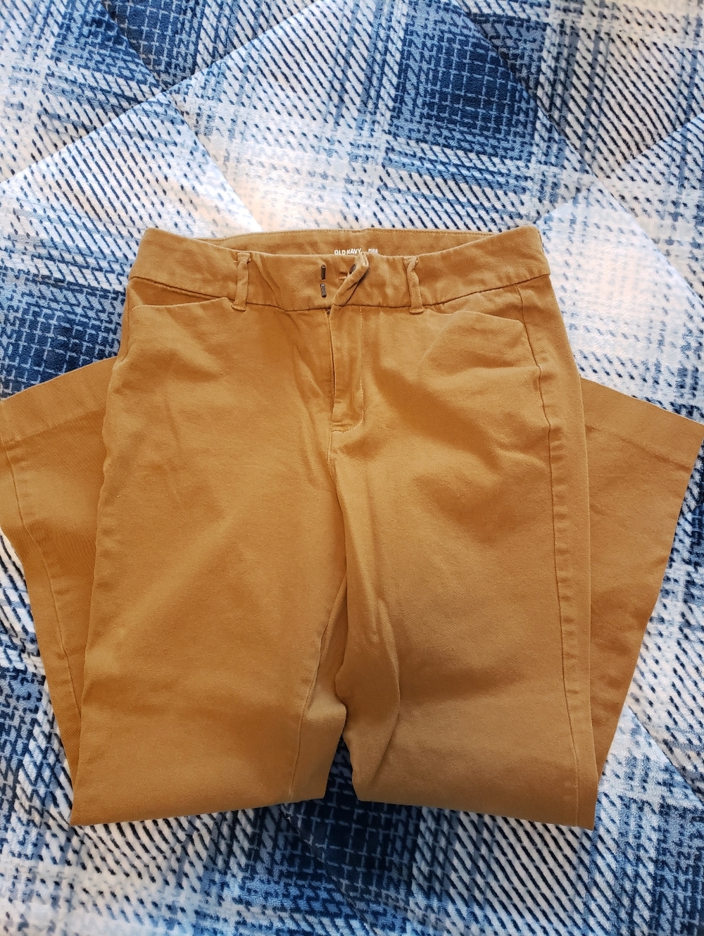 Old Navy Mustard Chino Pants
